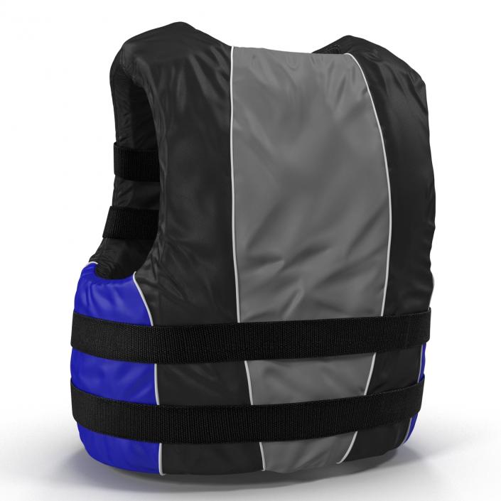 Life Vest Blue 3D model