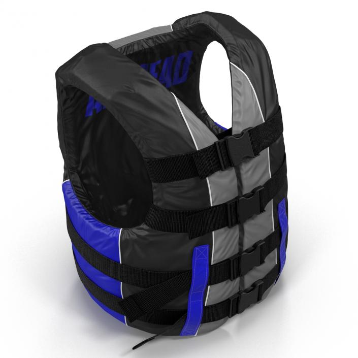 Life Vest Blue 3D model