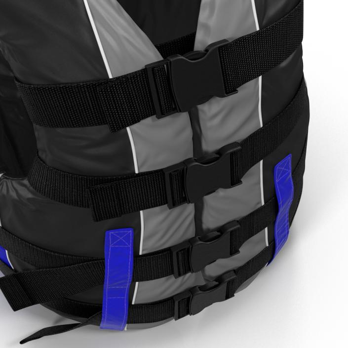 Life Vest Blue 3D model