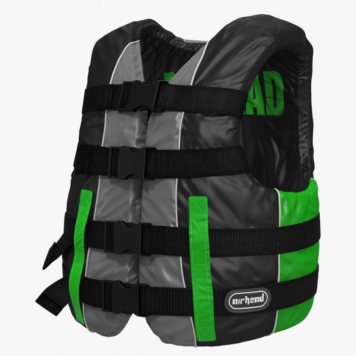 3D model Life Vest Green