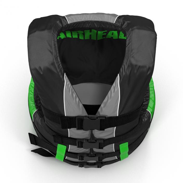 3D model Life Vest Green