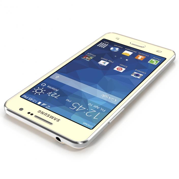 3D Samsung Galaxy Grand Prime Gold