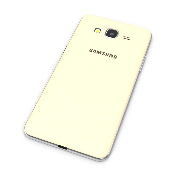 3D Samsung Galaxy Grand Prime Gold