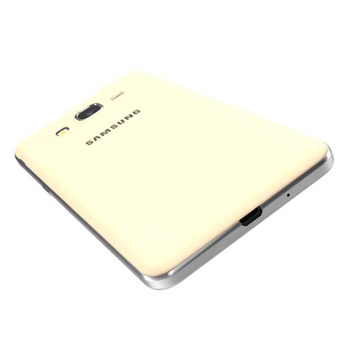 3D Samsung Galaxy Grand Prime Gold