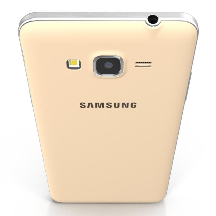 3D Samsung Galaxy Grand Prime Gold