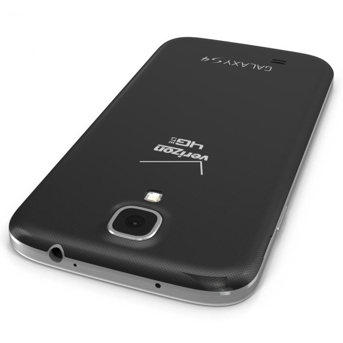 3D Samsung Galaxy S4 Black model