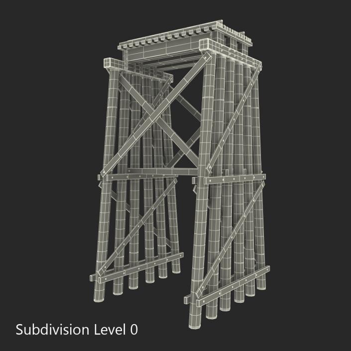 Trestle 3D model