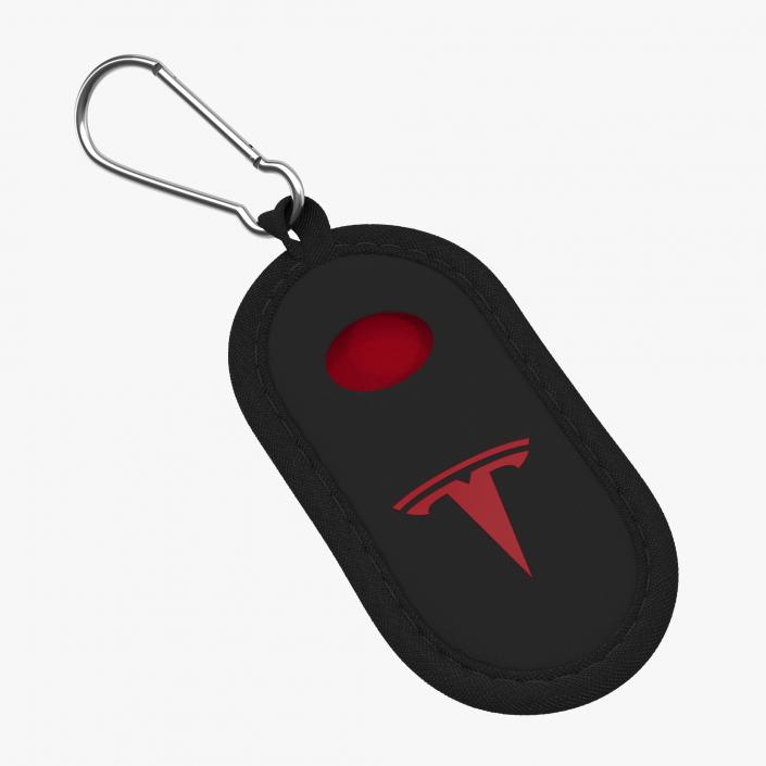 Tesla S Key Fob Black Cover 3D