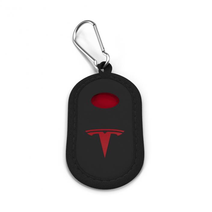 Tesla S Key Fob Black Cover 3D