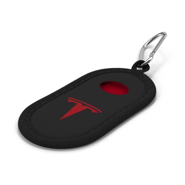 Tesla S Key Fob Black Cover 3D