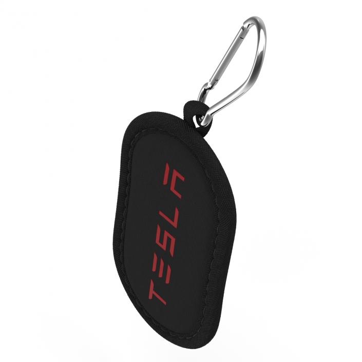 Tesla S Key Fob Black Cover 3D