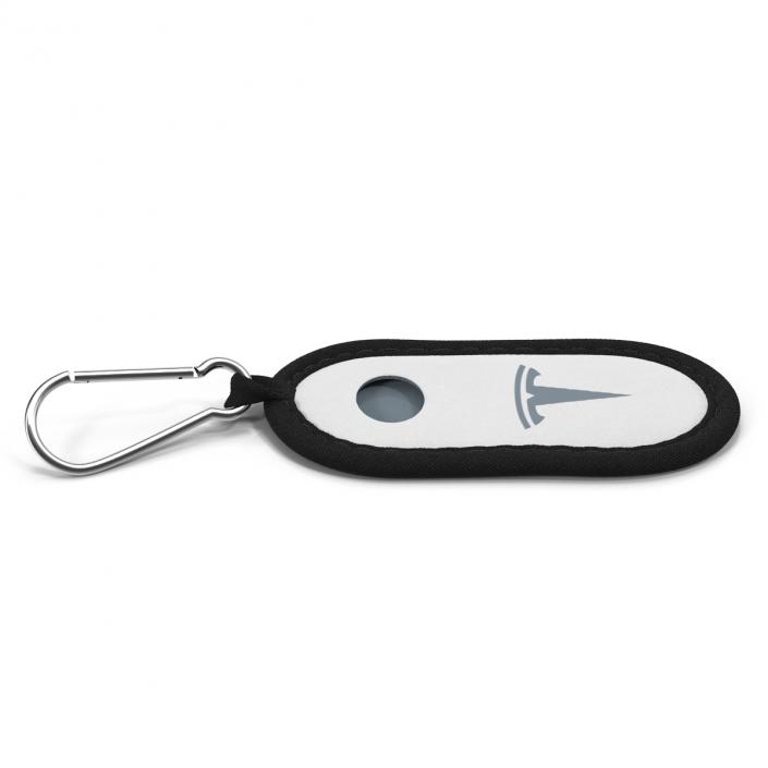 Tesla S Key Fob White Cover 3D