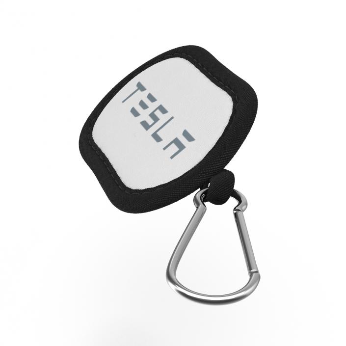 Tesla S Key Fob White Cover 3D