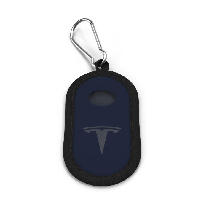 3D Tesla S Key Fob Covers Collection model