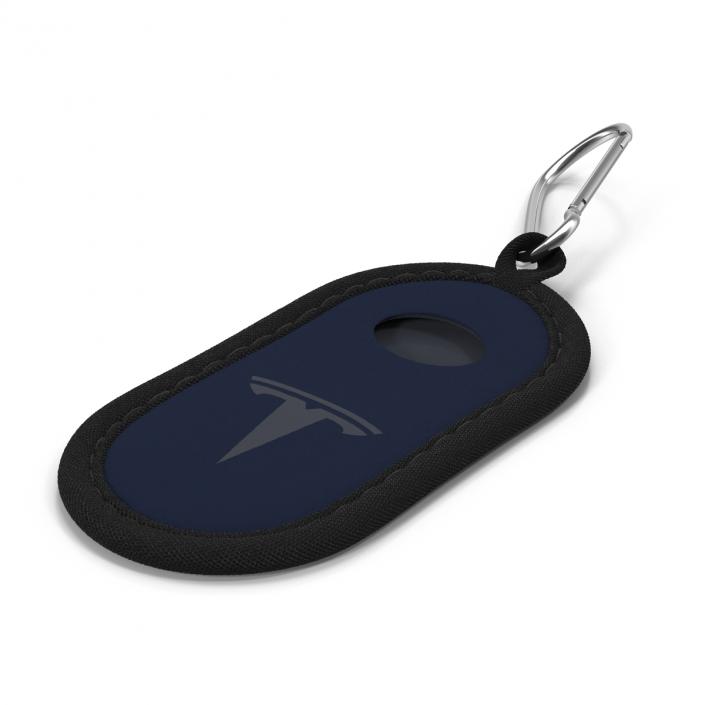 3D Tesla S Key Fob Covers Collection model