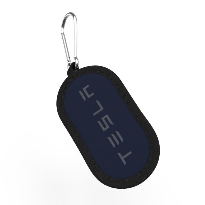 3D Tesla S Key Fob Covers Collection model