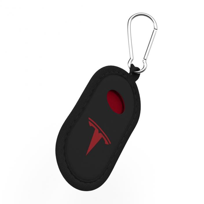 3D Tesla S Key Fob Covers Collection model