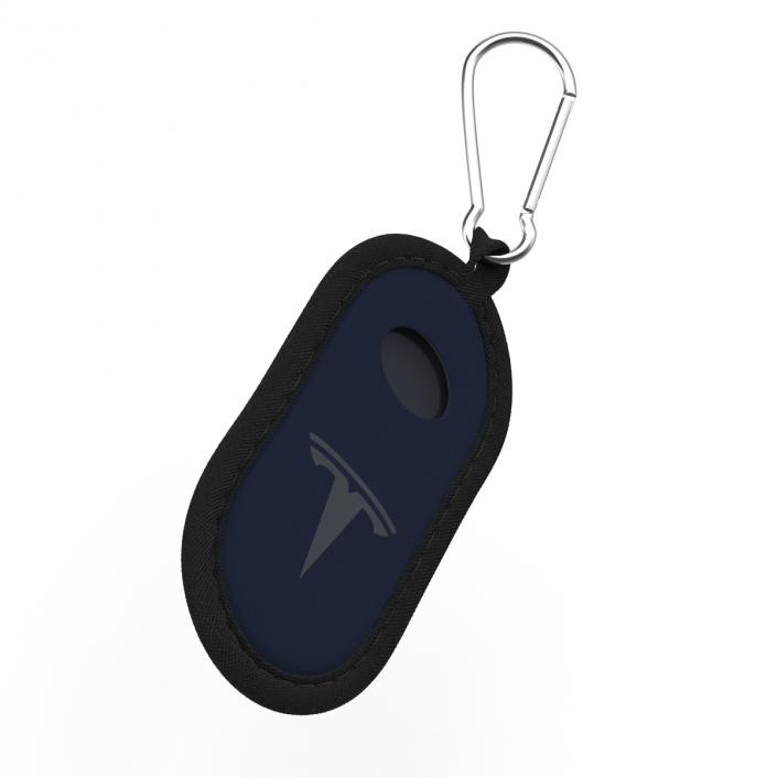 3D Tesla S Key Fob Covers Collection model