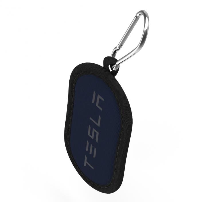 3D Tesla S Key Fob Covers Collection model