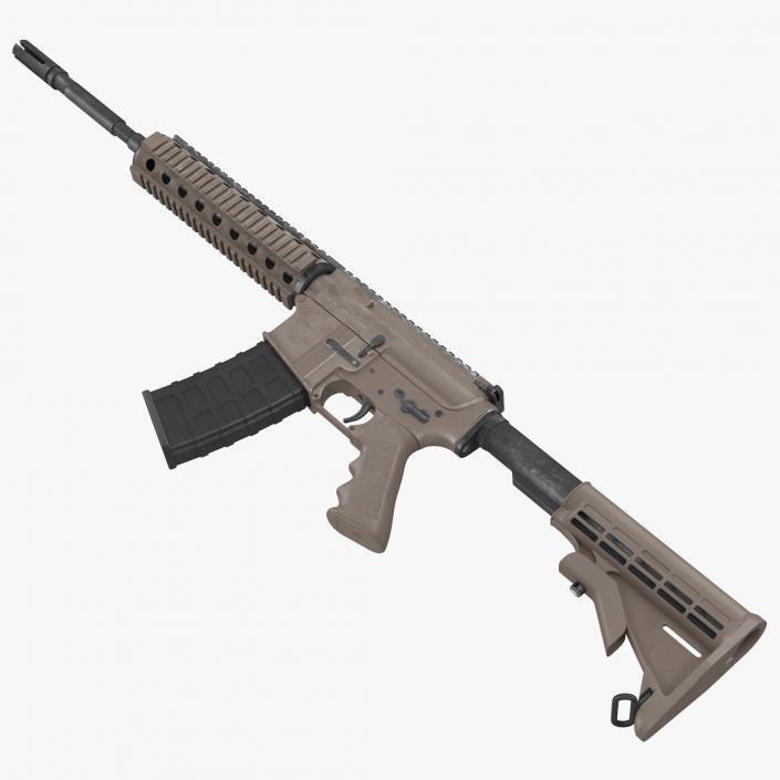 Assault Rifles Collection 3 3D