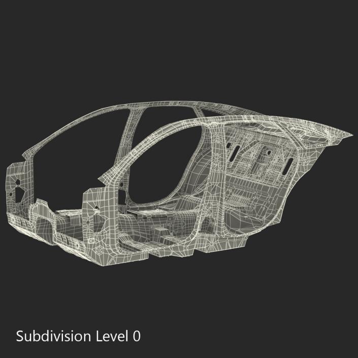 3D Car Frame 3