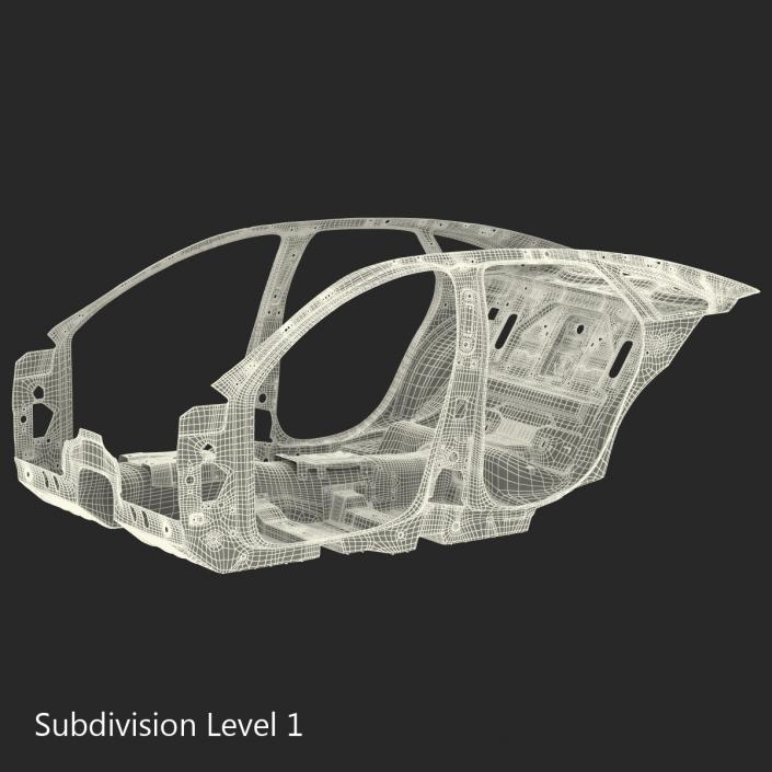 3D Car Frame 3