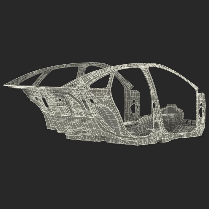 3D Car Frame 3