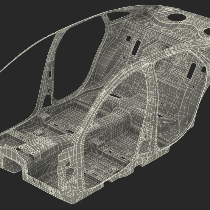 3D Car Frame 3