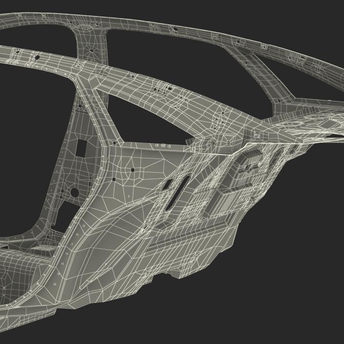 3D Car Frame 3