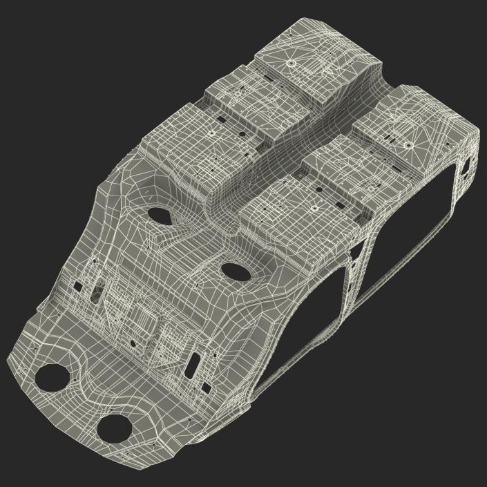 3D Car Frame 3