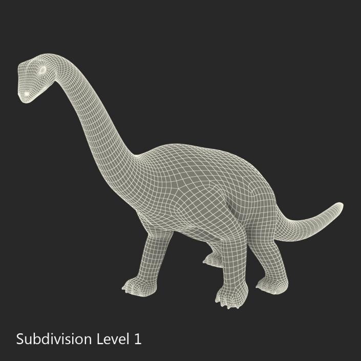 3D Dinosaur Toy Brachiosaurus