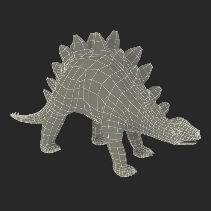 Dinosaur Toy Stegosaurus 3D model