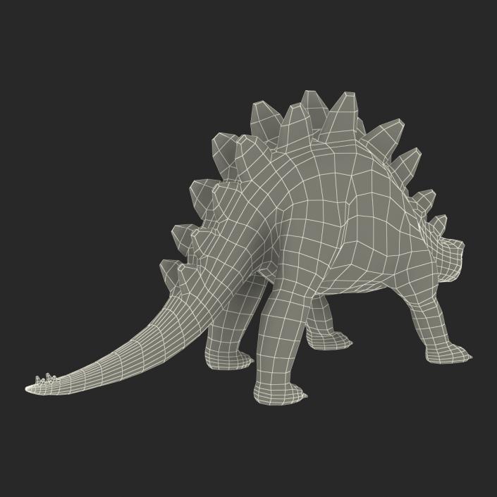 Dinosaur Toy Stegosaurus 3D model