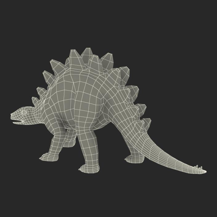 Dinosaur Toy Stegosaurus 3D model