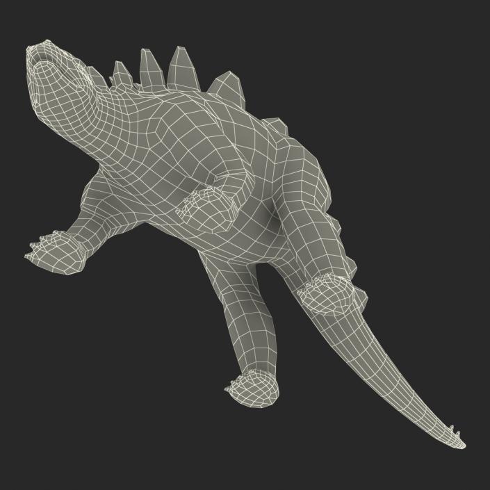 Dinosaur Toy Stegosaurus 3D model