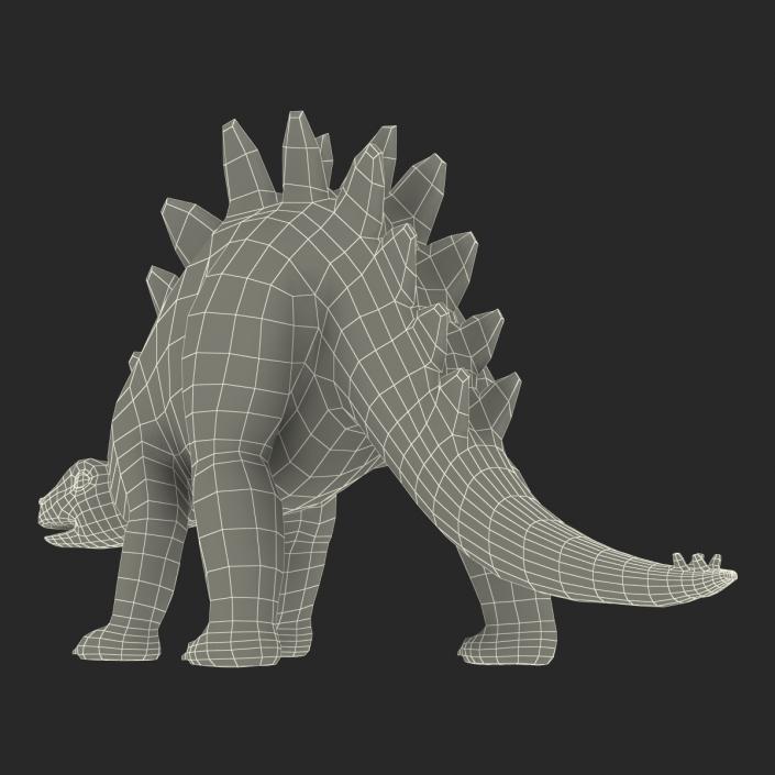 Dinosaur Toy Stegosaurus 3D model