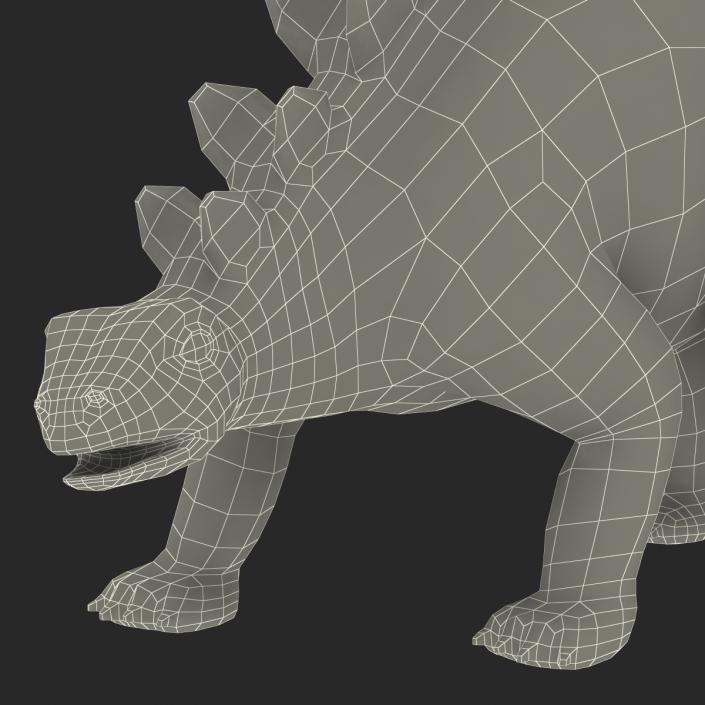 Dinosaur Toy Stegosaurus 3D model