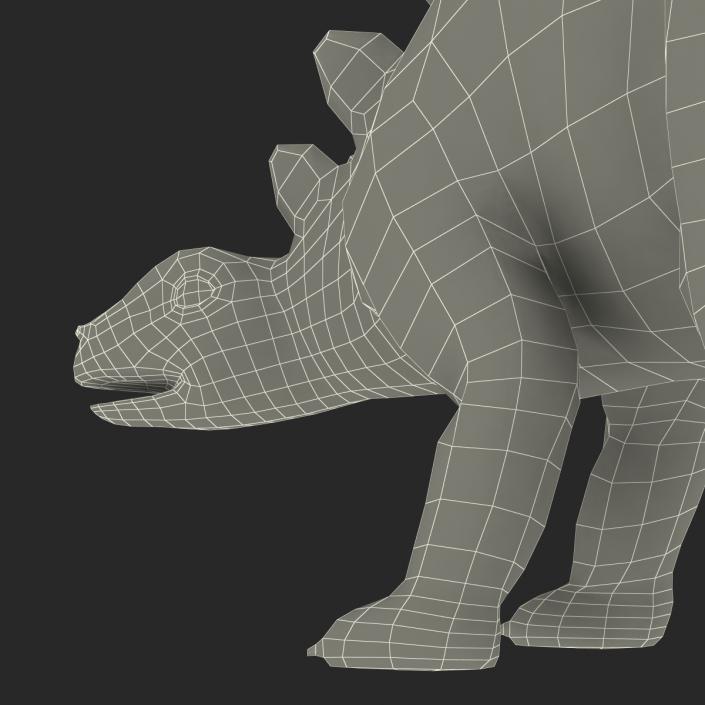 Dinosaur Toy Stegosaurus 3D model