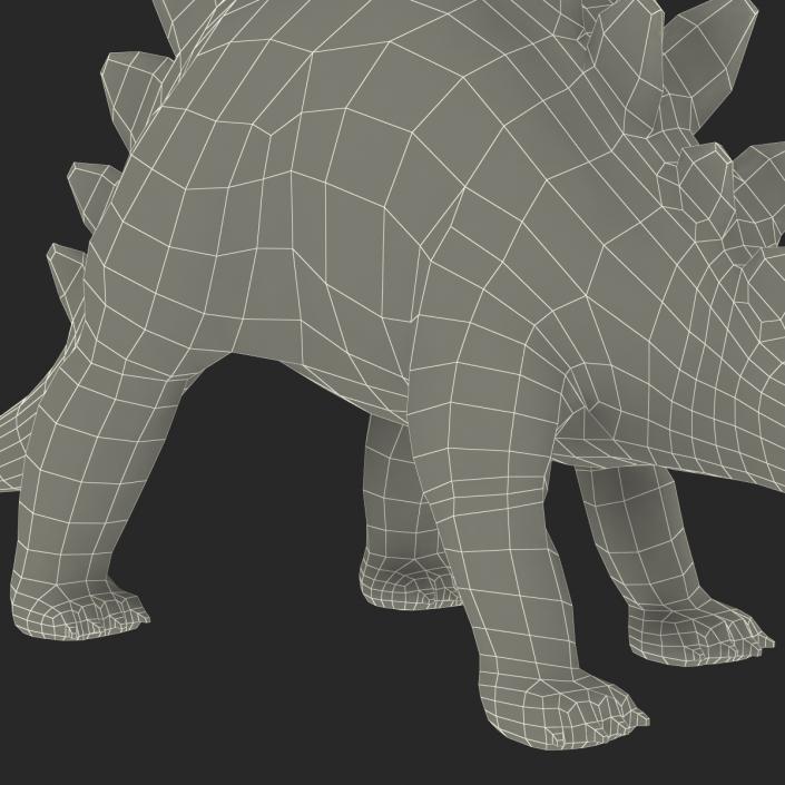 Dinosaur Toy Stegosaurus 3D model