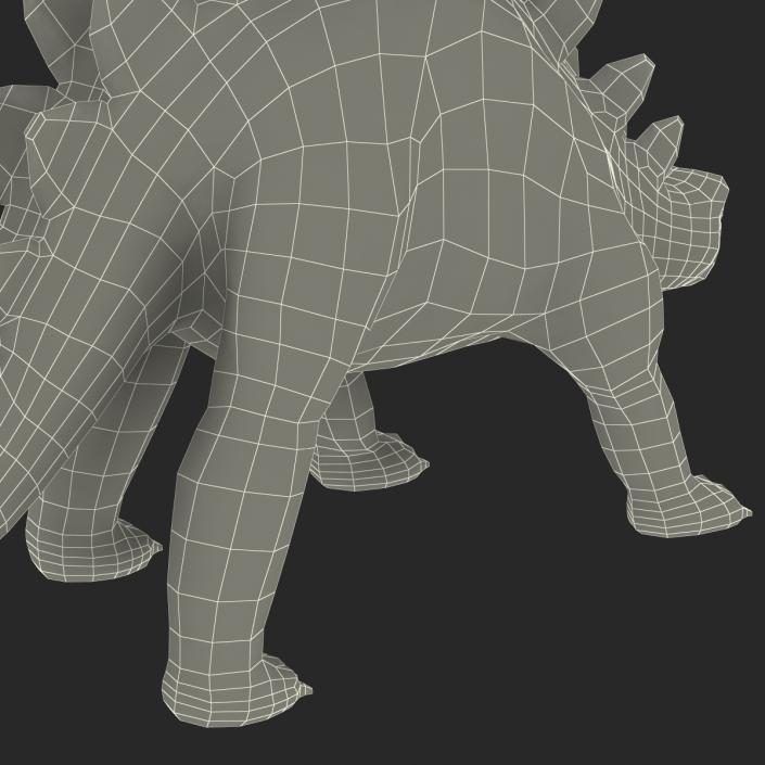 Dinosaur Toy Stegosaurus 3D model