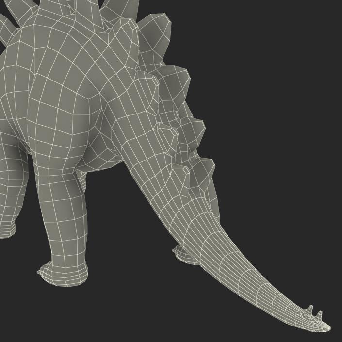 Dinosaur Toy Stegosaurus 3D model