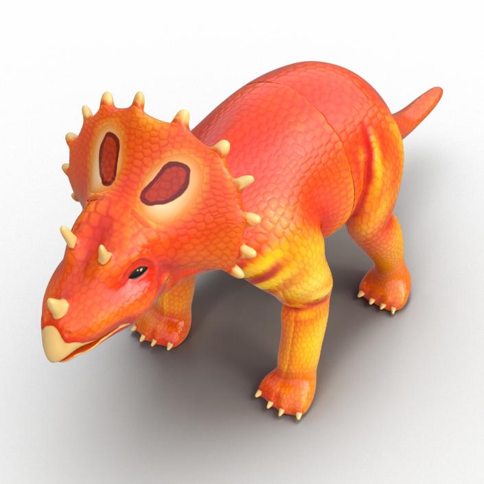 Dinosaur Toy Triceratops 3D model