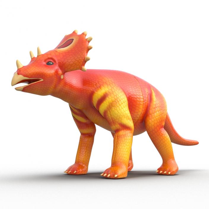 Dinosaur Toy Triceratops 3D model