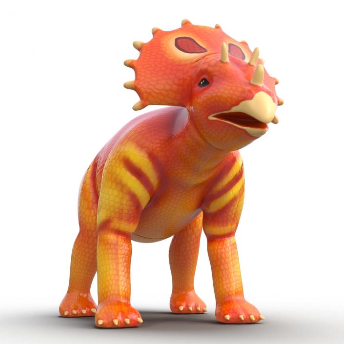 Dinosaur Toy Triceratops 3D model