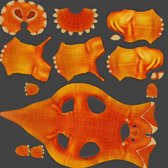 Dinosaur Toy Triceratops 3D model