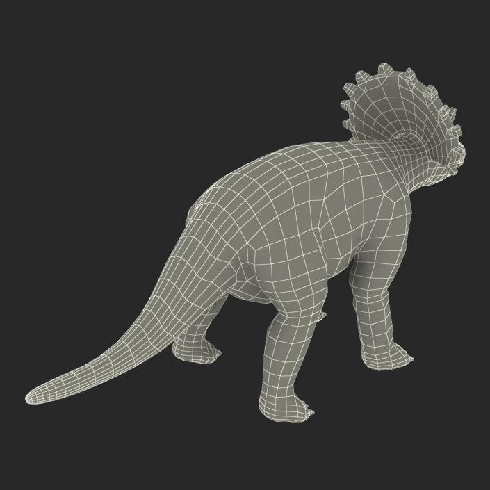 Dinosaur Toy Triceratops 3D model