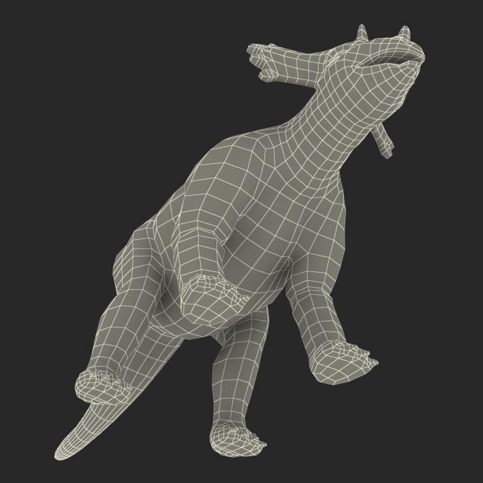 Dinosaur Toy Triceratops 3D model