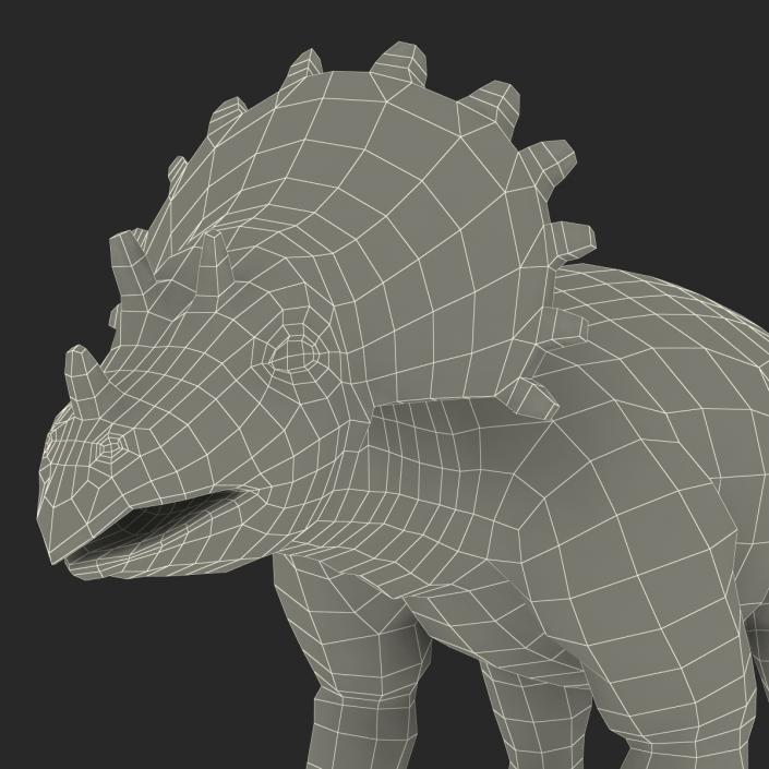 Dinosaur Toy Triceratops 3D model