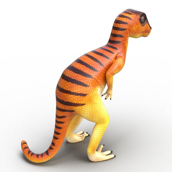 3D model Dinosaur Toy Velociraptor