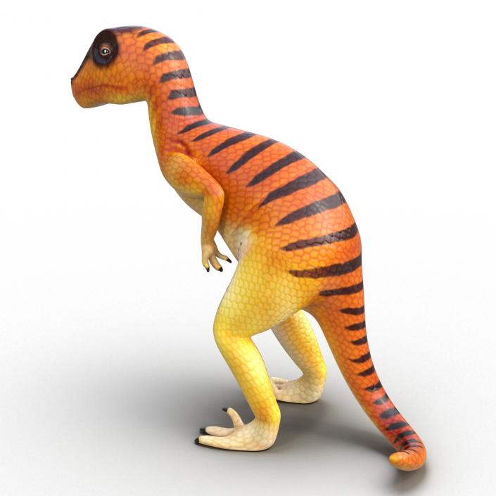 3D model Dinosaur Toy Velociraptor